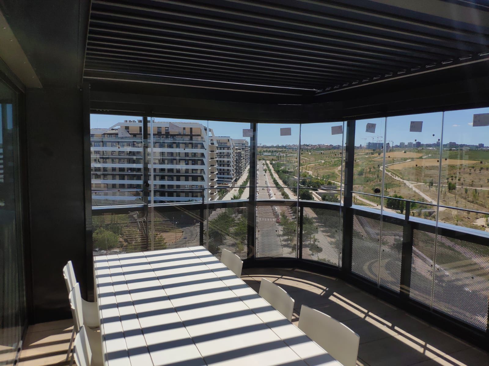 Ático con pérgola bioclimática y vistas a Madrid