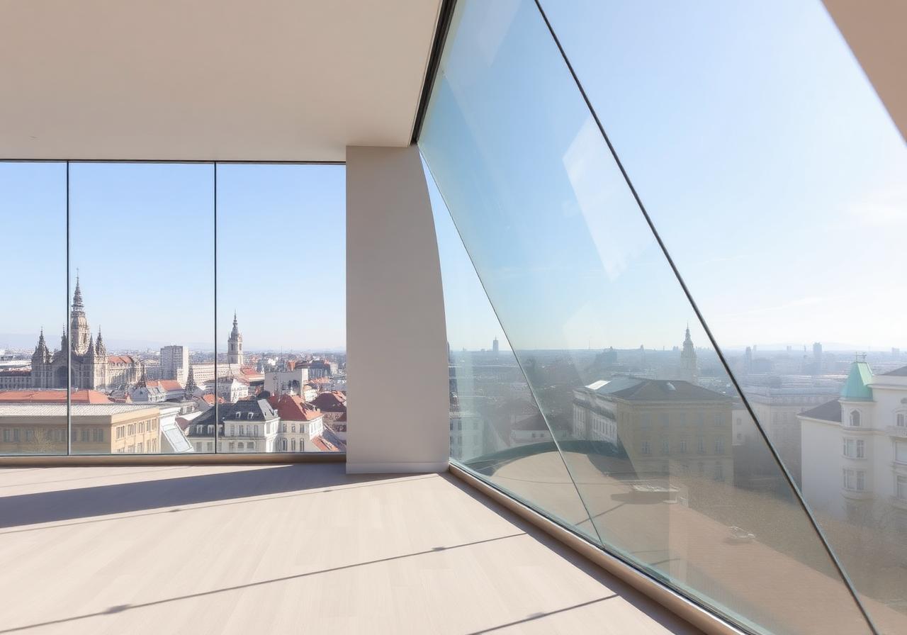 Cerramiento de cristal en ático de Madrid